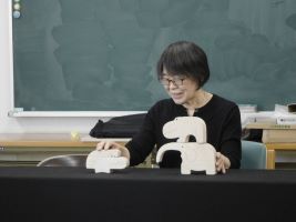 おはなし組木の様子