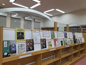 夏休み文楽特別公演関連展示展示風景