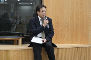 百味連環8粒めトーク中のようす