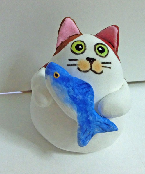 猫人形の写真