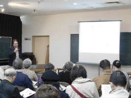 郷土史講座の会場の様子