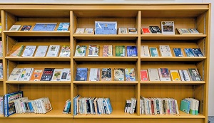 ノーベル文学賞受賞作家の本展 展示写真