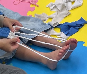 布ぞうり制作風景2