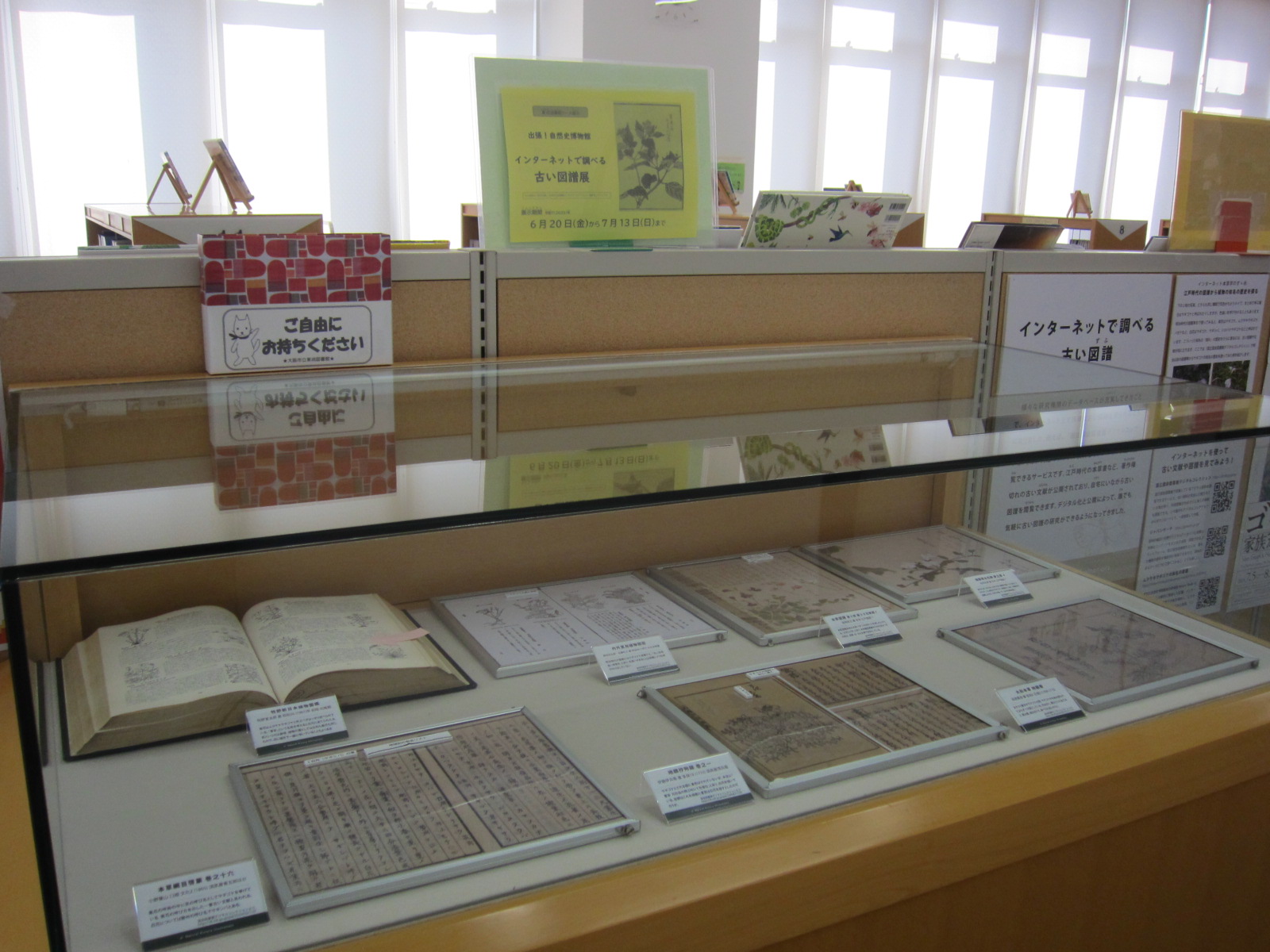 インターネットで調べる古い図譜展