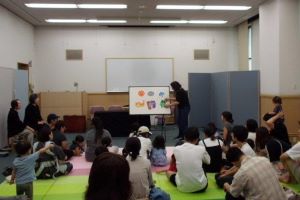パネルシアター　ニャニュニョのてんきよほう