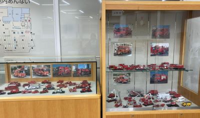 「集まれ！世界のミニチュア消防車」展の写真
