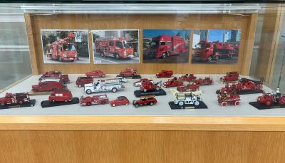 「集まれ！世界のミニチュア消防車」展の写真