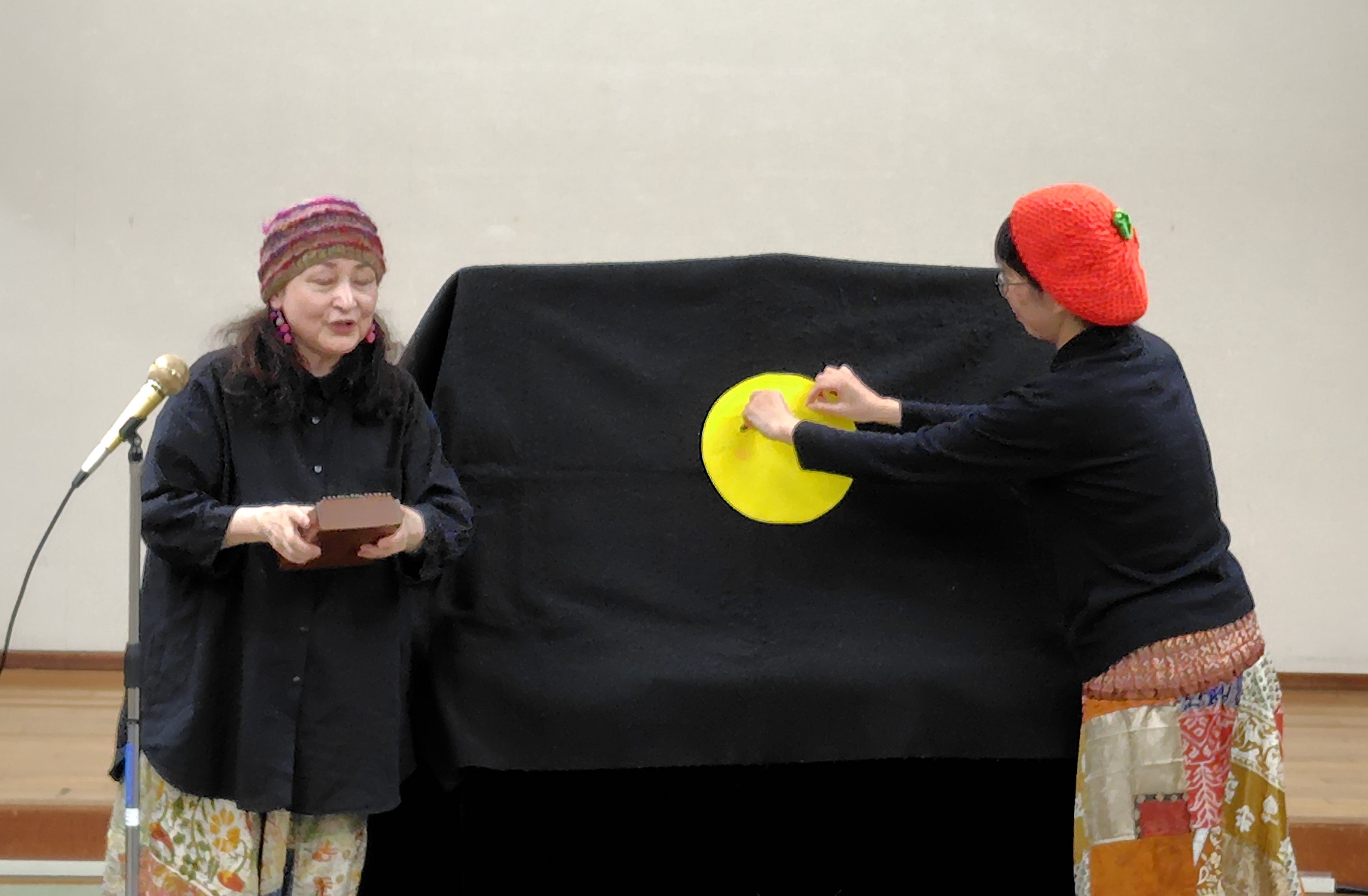 パネルシアターの様子