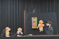 「ちんねんさんとわんくん」上演の様子