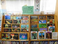 図書展示写真絵本いきもの展写真