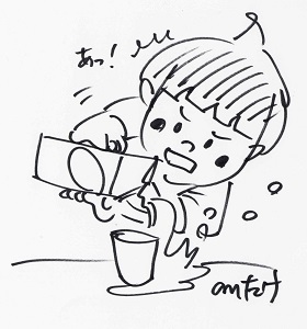 鈴木のりたけさんのサイン画像