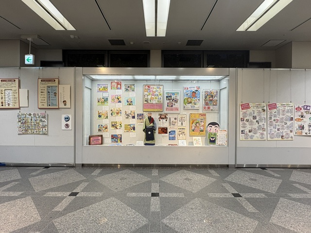 エントランス展示のようす