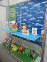 絵本のぬいぐるみたち展写真