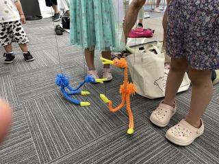 大阪市立港図書館「みんなで人形劇をたのしみましょう！」当日写真