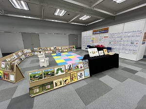 大阪市立図書館ブースの様子