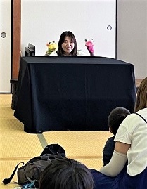 クラルテのお人形登場