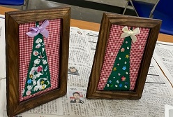 クリスマスフレームを作ろう写真2