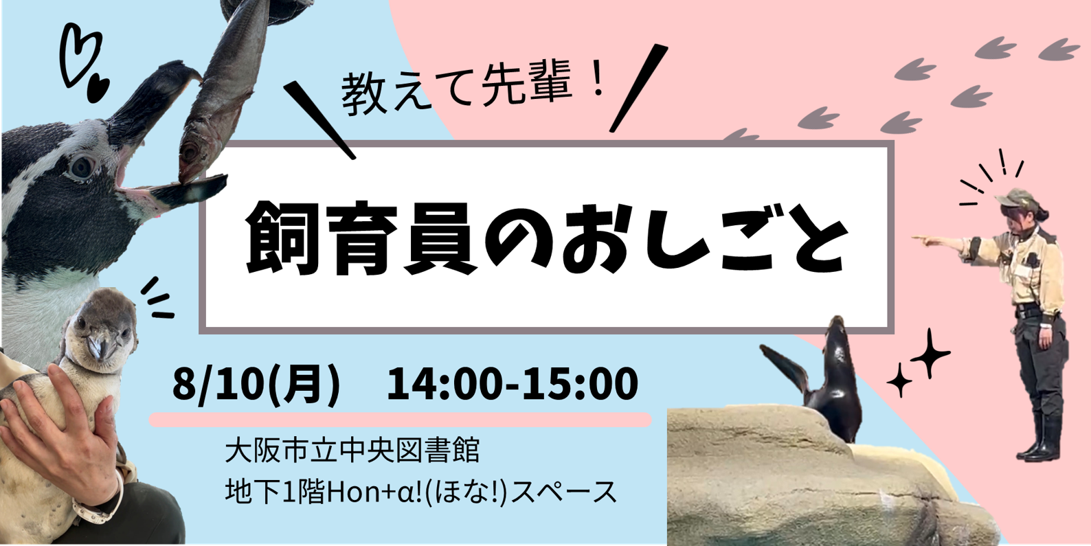 教えて先輩！飼育員のおしごと