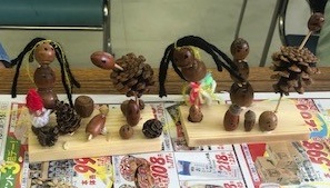 どんぐり工作教室写真