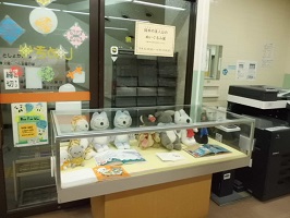 絵本の主人公のぬいぐるみ展写真