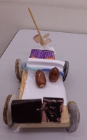 どんぐり工作教室作品