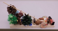 どんぐり工作教室作品