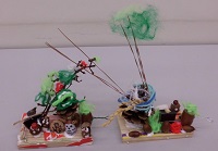 どんぐり工作教室作品