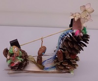 どんぐり工作教室作品