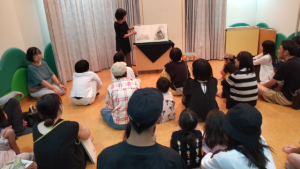 「ガンピーさんのふなあそび」読み聞かせ