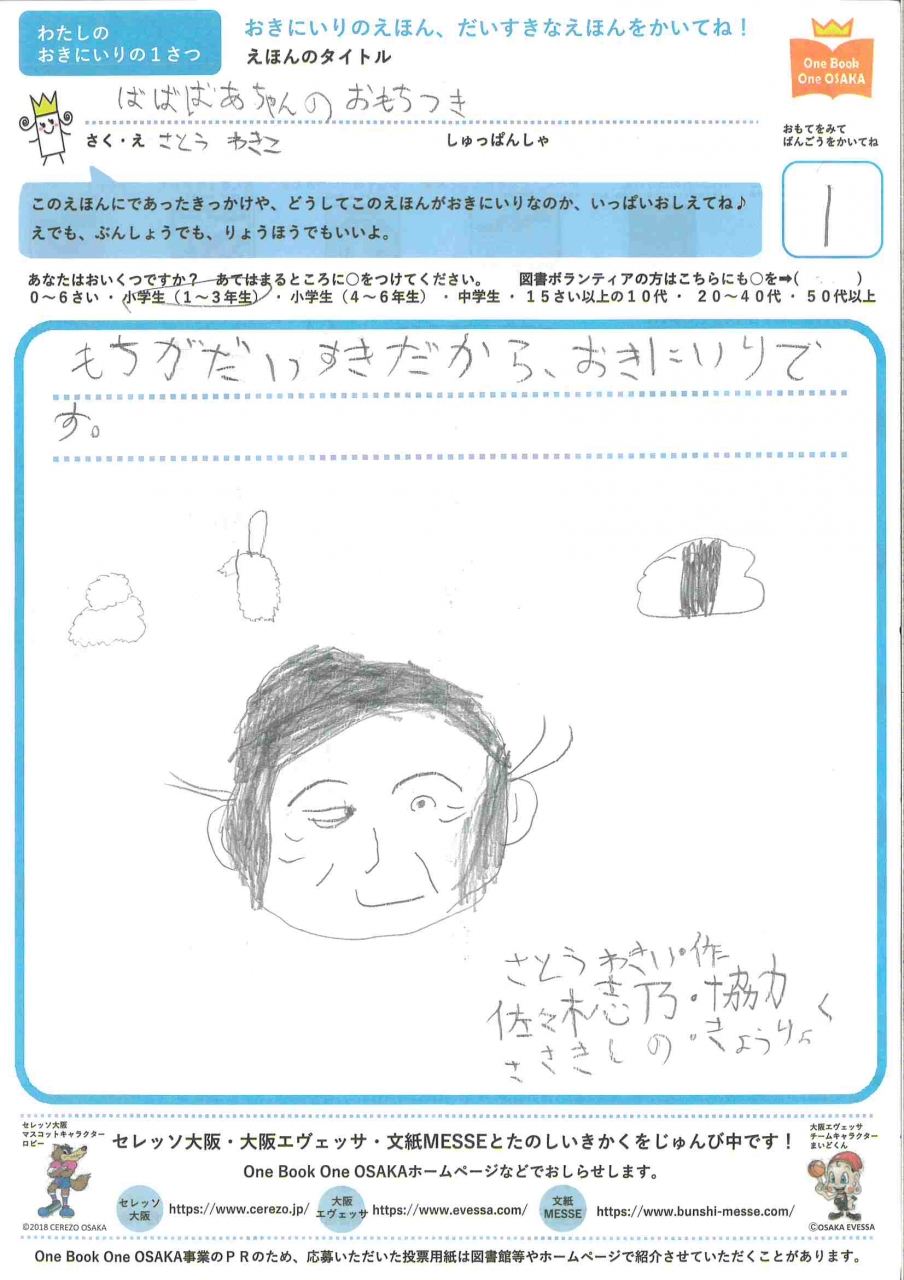 いただいた投票用紙
