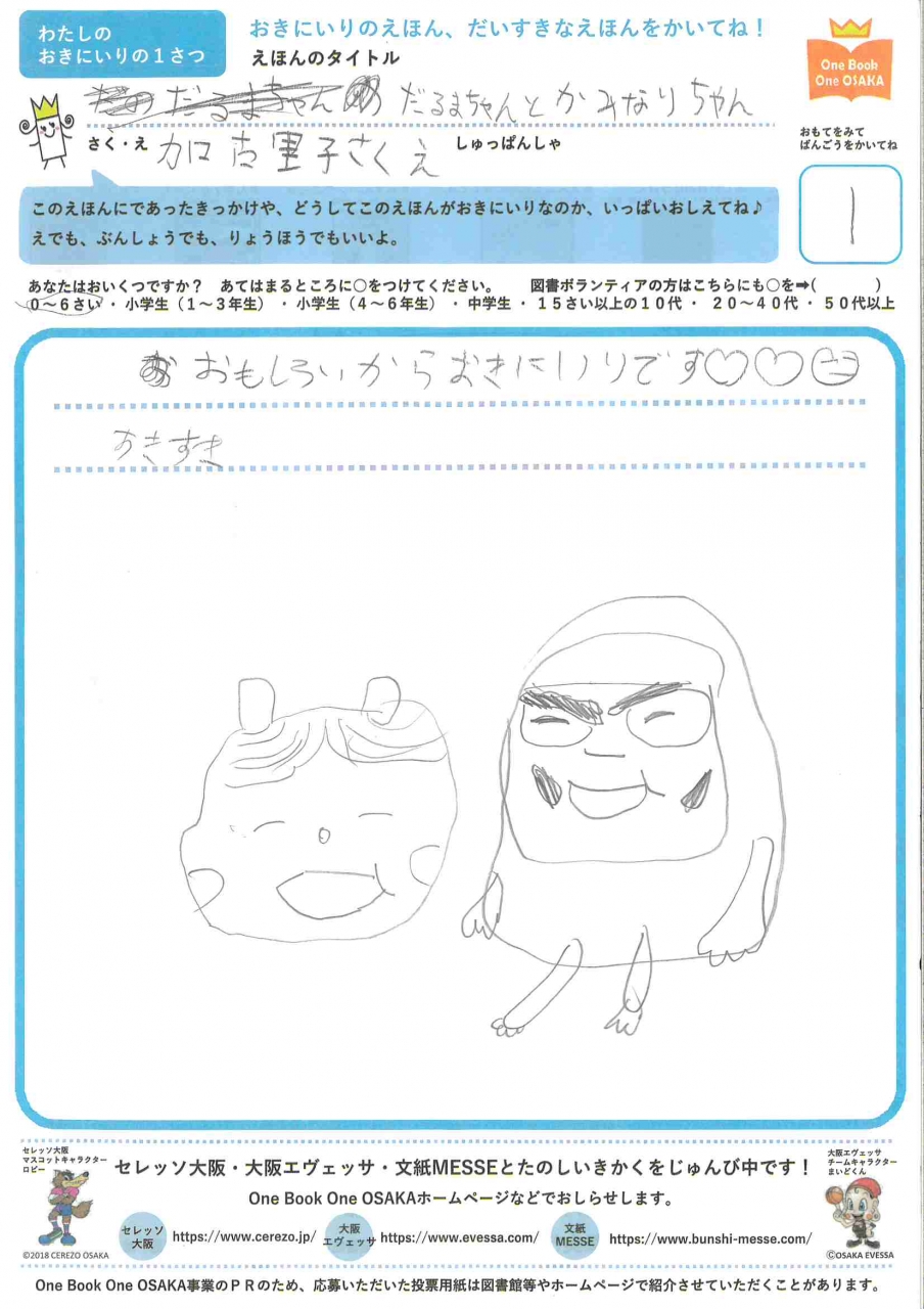 いただいた投票用紙