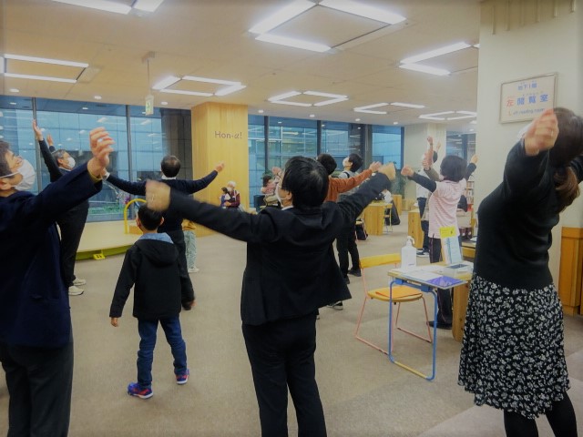 いきなり☆ラジオ体操催し写真