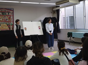 パネルシアターの様子