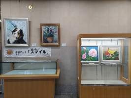 エントランス展示　正面