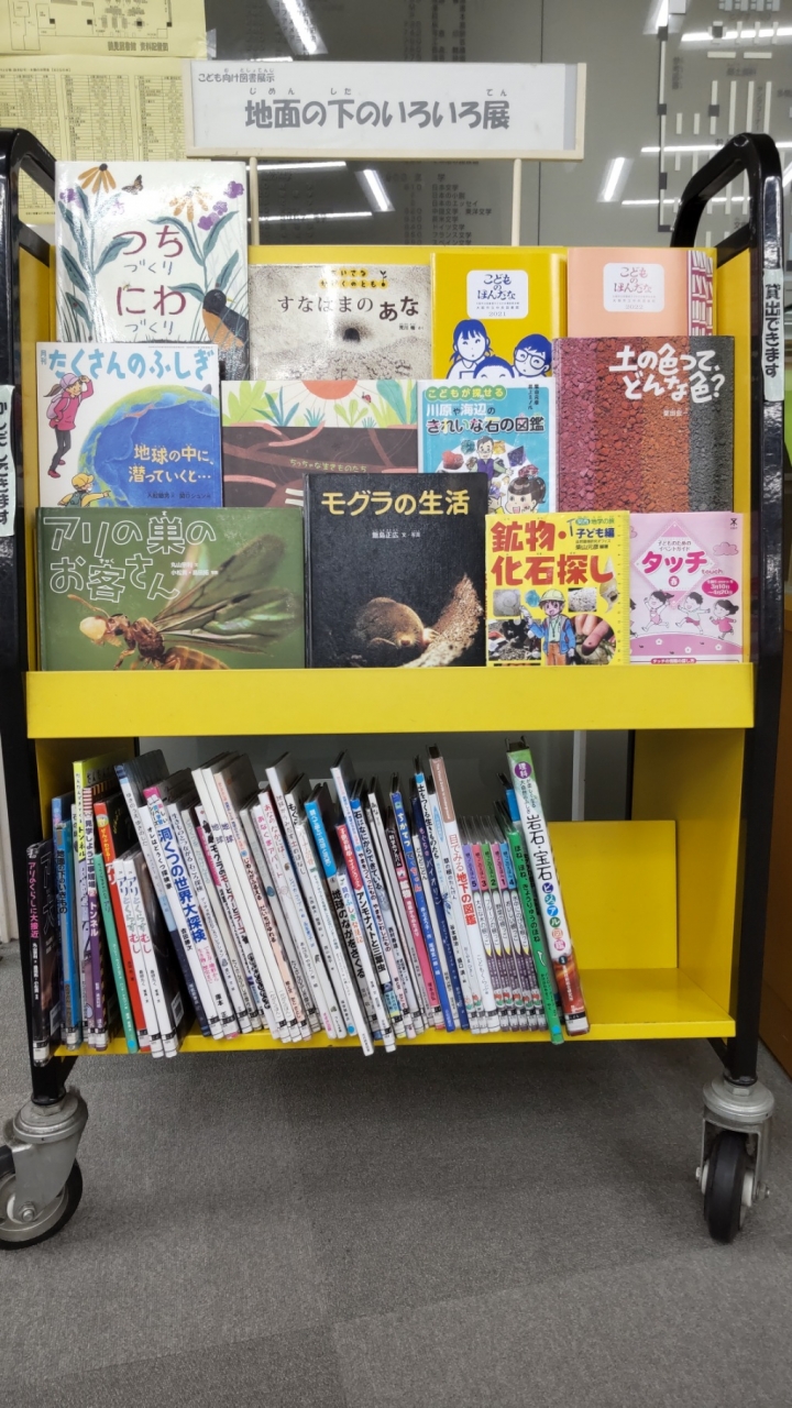 地面の下のいろいろ展の写真