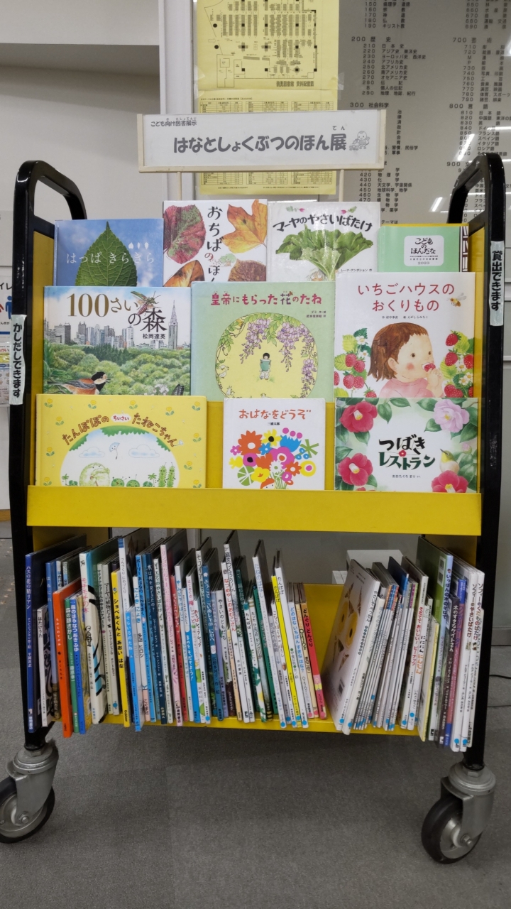 はなとしょくぶつのほん展写真