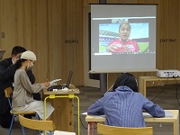 午後の部森島社長オンライン記者会見の様子