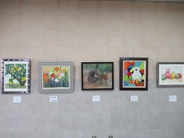 油絵と水彩画の作品たち