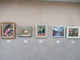油絵と水彩画の作品たち