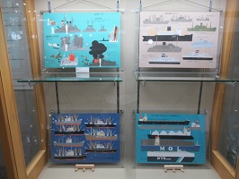 展示中の原画の作品