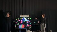 ブラックパネルシアターの様子