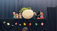 人形劇の様子