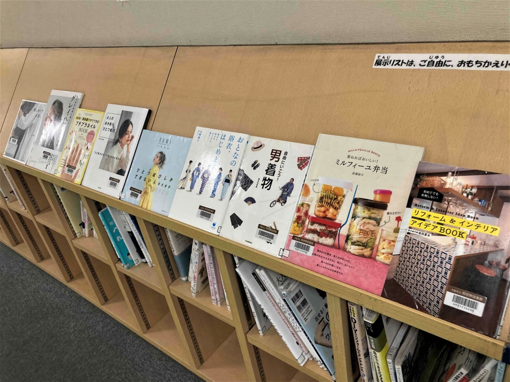 展示の様子