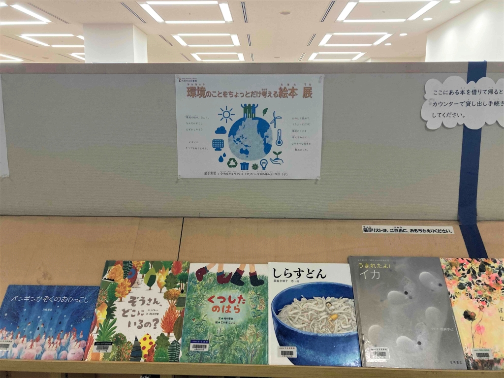 展示の様子