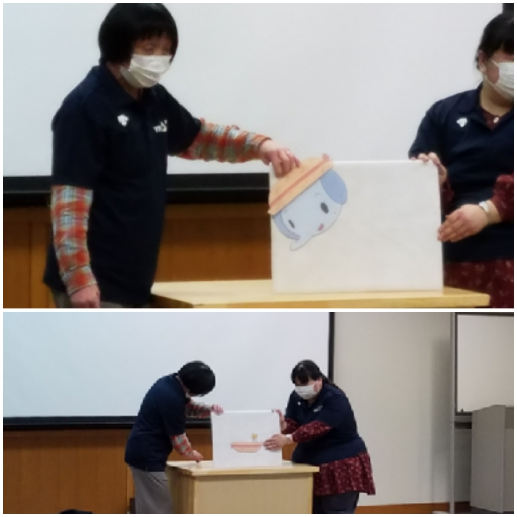 パネルシアターの様子