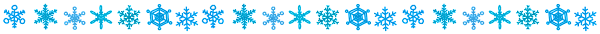 雪の結晶のライン