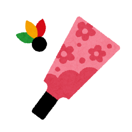 羽子板のイラスト