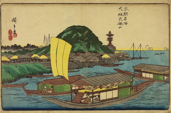 「本朝名所 大坂天保山」画像