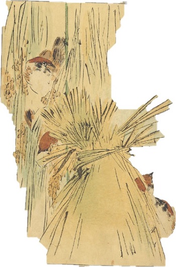 大阪市立図書館デジタルアーカイブ『省亭花鳥画譜』より