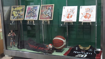 「大阪エヴェッサ」展示写真